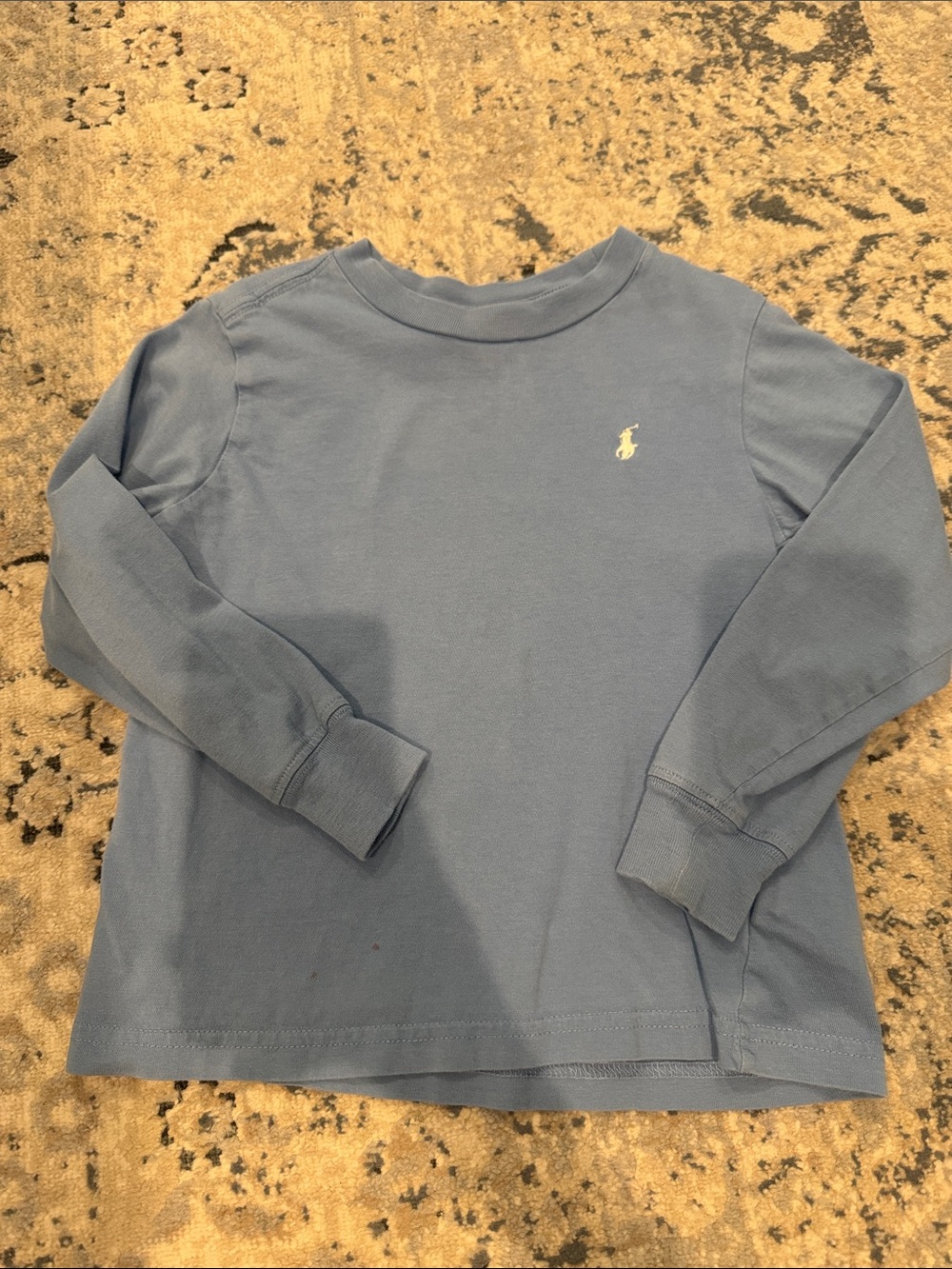 Polo by Ralph Lauren Light Blue Long-Sleeve Tee